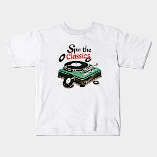 Retro Rhythms Revival Kids T-Shirt